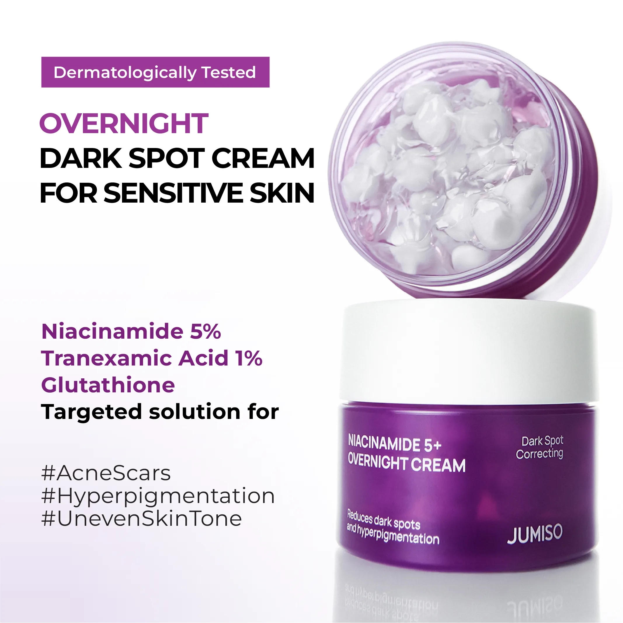 JUMISO Niacinamide 5+ Overnight Cream 50ml